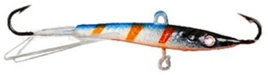 Балансир Finnex. Swarovski, длина 8 см, вес 15 г. BLS-08-NLOBLS-08-NLO Балансир Finnex. Swarovski, длина 8 см, вес 15 г. BLS-08-NLOBLS-08-NLOБалансир Finnex. Swarovski удлиненной формы с игрой широкого радиуса и наклонами на поворотах, предназначен для ловли на мелководье и в стоячей воде, в основном для ловли окуня. Форма этого балансира напоминает мелкую рыбку. Балансир оснащен глазком из кристалла Swarovski, что делает его более заметным, что позволяет привлечь рыбу с более дальнего расстояния.