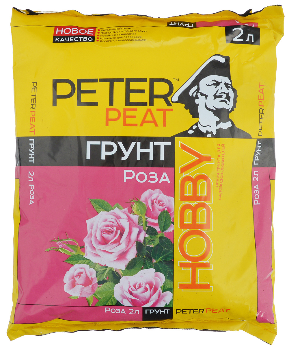Грунт для растений Peter Peat Роза, 2 л141-442 Грунт для растений Peter Peat Роза, 2 л141-442Peter Peat Роза - это готовый к применению питательный торфяной грунт. Предназначен для выращивания роз, хризантем, гвоздик, фрезий, гербер, цинерарий и других цветущих растений. Обеспечивает хороший рост и интенсивное цветение.