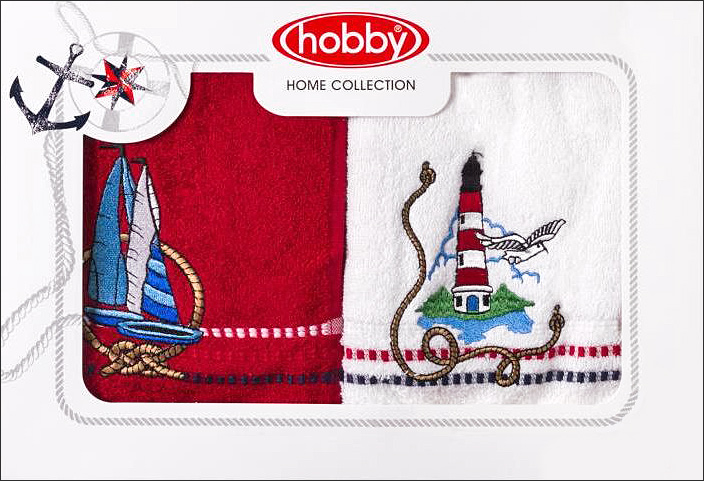 Полотенце махровое Hobby Home Collection Marina, цвет: белый, красный, 50х90 см, 2 штS03301004 Полотенце махровое Hobby Home Collection Marina, цвет: белый, красный, 50х90 см, 2 штS03301004Полотенца марки Хобби уникальны и разрабатываются эксклюзивно для данной марки. При создании коллекции используются самые высокотехнологичные ткацкие приемы. Дизайнеры марки украшают вещи изысканным декором. Коллекция линии соответствует актуальным тенденциям, диктуемым мировыми подиумами и модой в области домашнего текстиля.