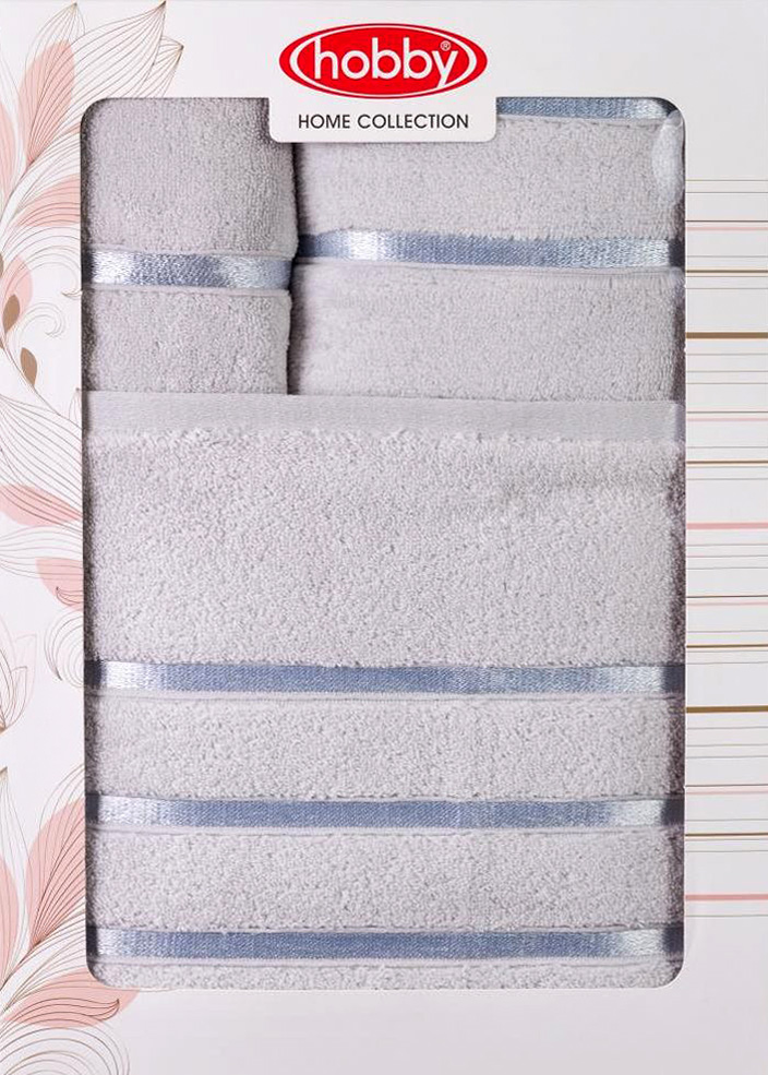 Полотенце махровое Hobby Home Collection Dolce, цвет: светло-голубой, 30х50 см, 50х90 см, 70х140 см, 3 шт1501001210 Полотенце махровое Hobby Home Collection Dolce, цвет: светло-голубой, 30х50 см, 50х90 см, 70х140 см, 3 шт1501001210Полотенца марки Хобби уникальны и разрабатываются эксклюзивно для данной марки. При создании коллекции используются самые высокотехнологичные ткацкие приемы. Дизайнеры марки украшают вещи изысканным декором. Коллекция линии соответствует актуальным тенденциям, диктуемым мировыми подиумами и модой в области домашнего текстиля.