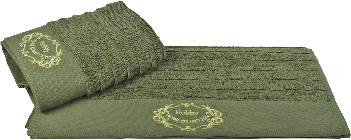 Полотенце Hobby Home Collection Zafira, цвет: оливковый, 70 х 140 см1607000115 Полотенце Hobby Home Collection Zafira, цвет: оливковый, 70 х 140 см1607000115Полотенце Hobby Home Collection Zafira выполнено из 100% хлопка. Изделие отлично впитывает влагу, быстро сохнет, сохраняет яркость цвета и не теряет форму даже после многократных стирок. Такое полотенце очень практично и неприхотливо в уходе. А простой, но стильный дизайн полотенца позволит ему вписаться даже в классический интерьер ванной комнаты.