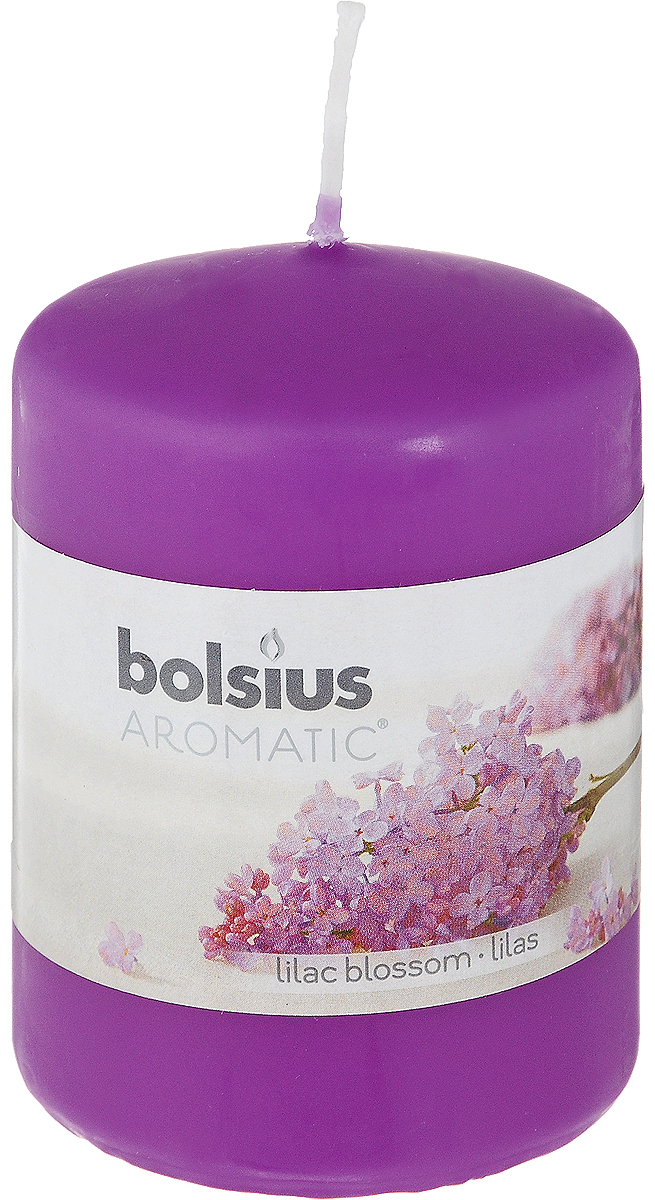 Свеча ароматическая Bolsius Сирень, 6 х 6 х 7,3 см103626490151 Свеча ароматическая Bolsius Сирень, 6 х 6 х 7,3 см103626490151Свеча ароматическая Bolsius Сирень создаст в доме атмосферу тепла и уюта. Свеча приятно смотрится в интерьере, она безопасна и удобна в использовании. Свеча создаст приятное мерцание, а сладкий манящий аромат окутает вас и подарит приятные ощущения.