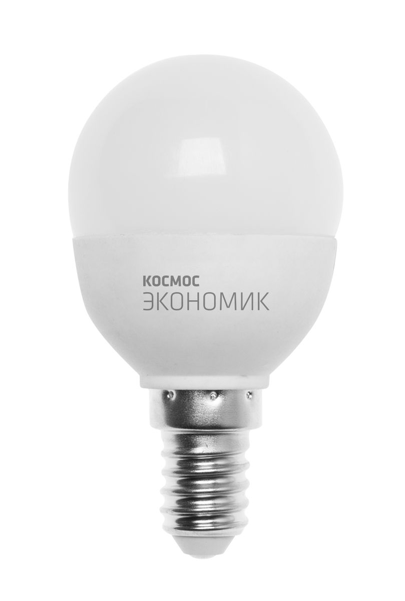 Лампа светодиодная Космос Шарик, 220V, холодный свет, цоколь Е14, 5.5WLkecLED5.5wGL45E1445 Лампа светодиодная Космос Шарик, 220V, холодный свет, цоколь Е14, 5.5WLkecLED5.5wGL45E1445Светодиодная лампа КОСМОС Замена стандартных ламп накаливания 40W Модель: ШАРИК Цоколь: Стандарт (Е14) Потребляемая мощность: 5.5W Световой поток, лм: 460 Светодиоды: LED SMD 2835 Чип: Epistar Индекс цветопередачи: Ra>70 Напряжение: 220V Угол, град: 270 Размер лампы (мм): 45 х 79 Срок службы до 25 000 часов Температура использования -40+40С Цветность – 4500K Специальные возможности/особенности: ДЕКОРАТИВНАЯ СВЕТОДИОДНАЯ ЛАМПА ШАРИК 5.5 Вт серии Космос Экономик является аналогом лампы накаливания 40 Вт. В основе лампы используются чипы от мирового лидера Epistar- что обеспечивает надежную и стабильную работу в течение всего срока службы (25 000 часов). До 90% экономии энергии по сравнению с обычной лампой накаливания (сопоставимы по размеру); стабильный световой поток в течение всего срока службы; экологическая безопасность (не содержит ртути и тяжелых металлов); мягкое и равномерное распределение света повышает зрительный комфорт и...