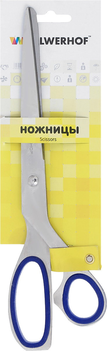 Silwerhof Ножницы офисные Prestigelinie 22,5 см450095 Silwerhof Ножницы офисные Prestigelinie 22,5 см450095Удобные и практичные офисные ножницы Silwerhof Prestigelinie могут использоваться как для домашних нужд, так и для работы в офисе. Предназначены для работы с плотными материалами (различные ткани, картон), поэтому эргономичные ручки имеют особую форму, рассчитанную на усиленное давление. Длинные и прямые стальные лезвия с антикоррозийной обработкой качественно заточены по всей длине и плотно прилегают друг к другу.