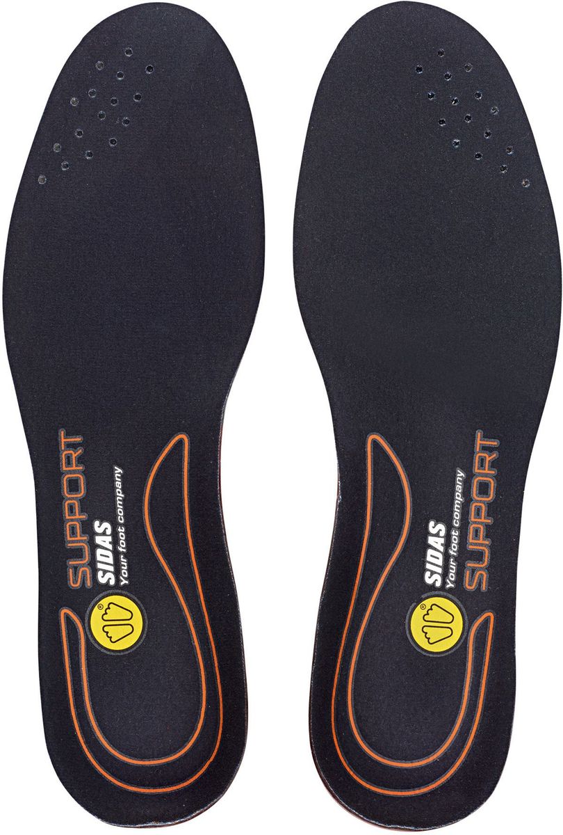 Стельки Sidas Cushioning Gel Support, гелевые с поддержкой . Размер XXLCSEESCUSHSUPP Стельки Sidas Cushioning Gel Support, гелевые с поддержкой . Размер XXLCSEESCUSHSUPPCтелька Cushioning Gel Support – снижает ударную нагрузку благодаря технолологии dynamic gel, разработанной компанией Sidas. Dynamic gel – множество микроячеек расположенных в зоне ударной нагрузки, которые деформируясь при ударе обеспечивают максимальную защиту. Обладает антибактериальным эффектом, легко стирается. Специальная вставка в области свода стопы обеспечивает поддержку арочного свода и стабильность стопы. 1. Верхний слой: смягчающий и антибактериальный. 2. Микро-перфорация: дышащая. 3. Гель: для мягкости и комфорта.