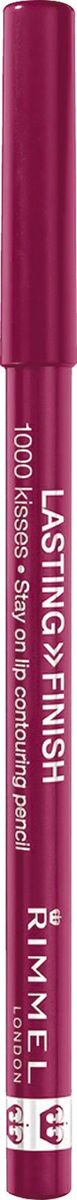 Rimmel Карандаш для губ Lasting Finish, тон № 063 (black tulip), 1,2 г34001012063 Rimmel Карандаш для губ Lasting Finish, тон № 063 (black tulip), 1,2 г34001012063Деревянный стойкий карандаш для губ LASTING FINISH 1000 KISSES Точное нанесение позволяет усовершенствовать форму ваших губ Не дает помаде растекаться и смазываться