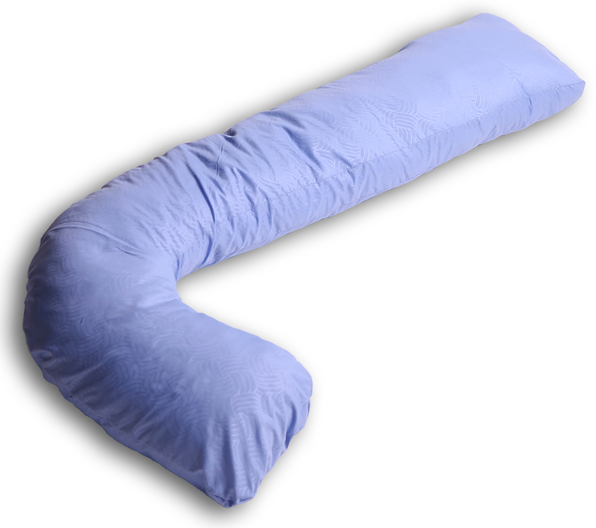 Body Pillow Чехол для подушки для беременных L-образный цвет лавандовыйL75х150 лаванд Body Pillow Чехол для подушки для беременных L-образный цвет лавандовыйL75х150 лавандСъемная наволочка на молнии однотонного лавандового цвета с рельефным узором (тиснением). Чехол для подушки для беременных предназначен для подушек для беременных и кормящих мам. Чехол не выгорает, не растягивается, не садится после стирки и абсолютно безопасен для вашего здоровья и здоровья малыша. Способ ухода: рекомендуется машинная стирка в режиме деликатная стирка. Перед использованием чехол рекомендуется постирать. Состав: 50% хлопок, 50% полиэстер.
