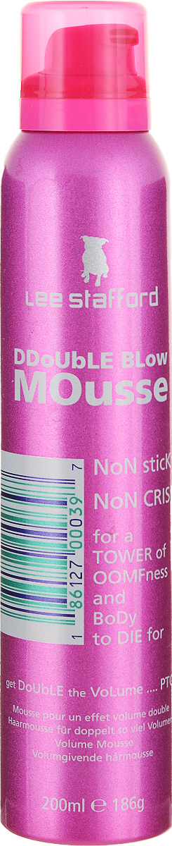 Lee Stafford Мусс для объема волос Double Blow Mousse, 200 мл605292 Lee Stafford Мусс для объема волос Double Blow Mousse, 200 мл605292200410 Lee Stafford Мусс для объема волос Double Blow Mousse, 200 мл. Незаменим для придания вашим волосам той формы, о которой вы всегда мечтали– он увеличивает объем, и при этом волосы не пачкаются и выглядят естественно. Равномерно нанесите мусс на влажные волосы по всей длине, высушите волосы феном. Для получения двойного объема нанесите еще пол-ладони мусса и снова просушите волосы феном.