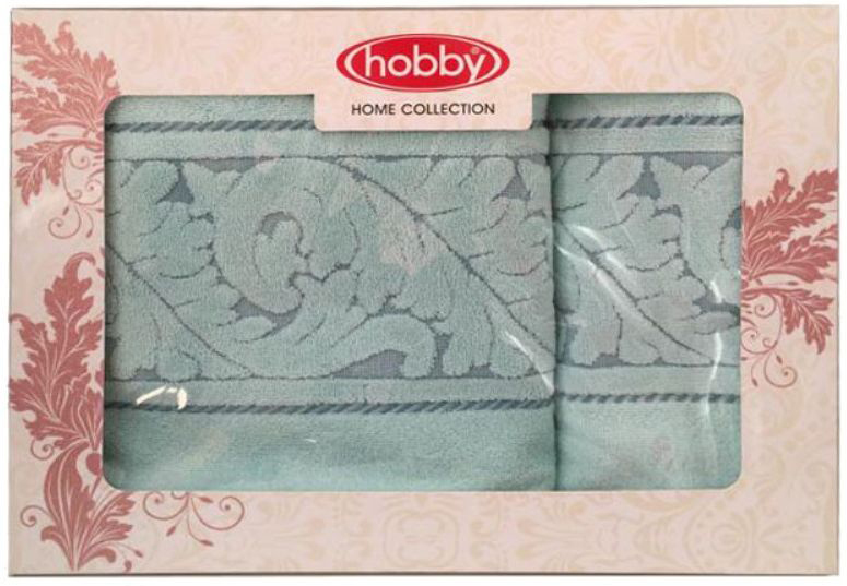 Набор полотенец Hobby Home Collection Sultan, цвет: ментоловый, 2 шт1501001234 Набор полотенец Hobby Home Collection Sultan, цвет: ментоловый, 2 шт1501001234Набор Hobby Home Collection Sultan состоит из двух махровых полотенец, выполненных из натурального 100% хлопка. Изделия мягкие, отлично впитывают влагу, быстро сохнут, сохраняют яркость цвета и не теряют форму даже после многократных стирок. Полотенца Hobby Home Collection Sultan очень практичны и неприхотливы в уходе. Они легко впишутся в любой интерьер благодаря своей нежной цветовой гамме. Размер полотенец: 50 х 90 см; 70 х 140 см.