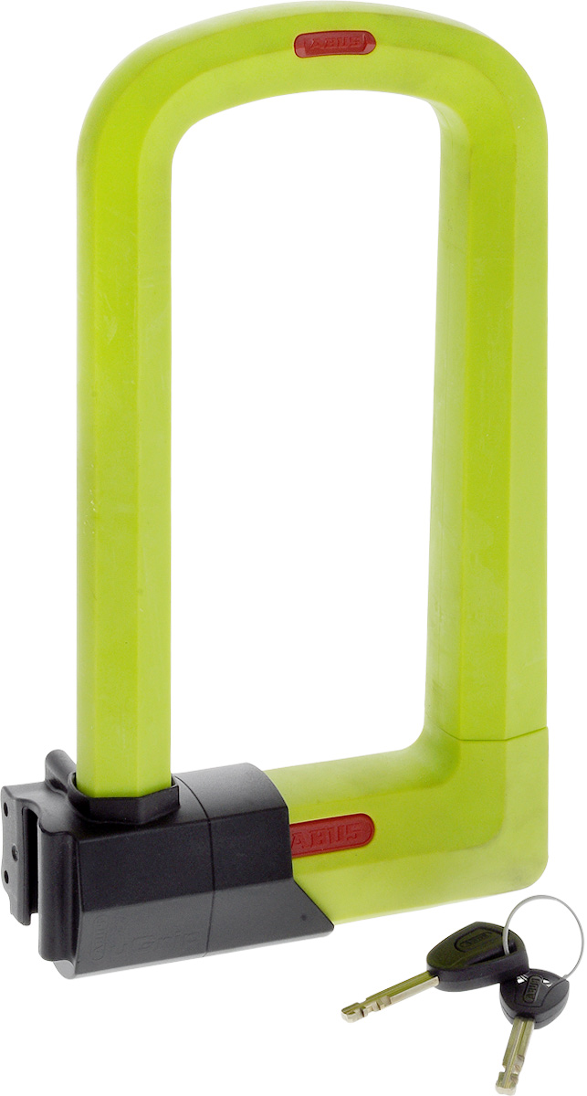 Велозамок Abus uGrip Plus 501, с ключами, цвет: салатовый584893_ABUS_салатовый Велозамок Abus uGrip Plus 501, с ключами, цвет: салатовый584893_ABUS_салатовыйВелозамок Abus uGrip Plus 501 - это модель с очень хорошей степенью защиты от кражи дорогих велосипедов при высокой степени риска. Относится к типу замков U-lock, снабжен скобой квадратного сечения из закаленной стали высотой 225 мм и толщиной 13 мм. Запатентованная технология обеспечивает высокую прочность при ударах и натяжении. Специальное силиконовое покрытие с эффектом Soft-Touch защищает краску велосипеда от повреждений. Цилиндрический замок Abus Plus имеет уровень стойкости 13 и подходит при риске кражи высокой степени. Автоматическая крышка скважины предназначена для защиты от грязи, коррозии и проникновения посторонних предметов. В комплекте крепление USN 501 для круглых труб рамы от 15 до 35 мм. К замку прилагаются два ключа, один из которых снабжен подсветкой. Чтобы вскрыть такой замок, грабителю потребуются специальные дорогостоящие и мощные инструменты больших размеров, например, болгарка или болторез, которые привлекут внимание окружающих. Также попытка...