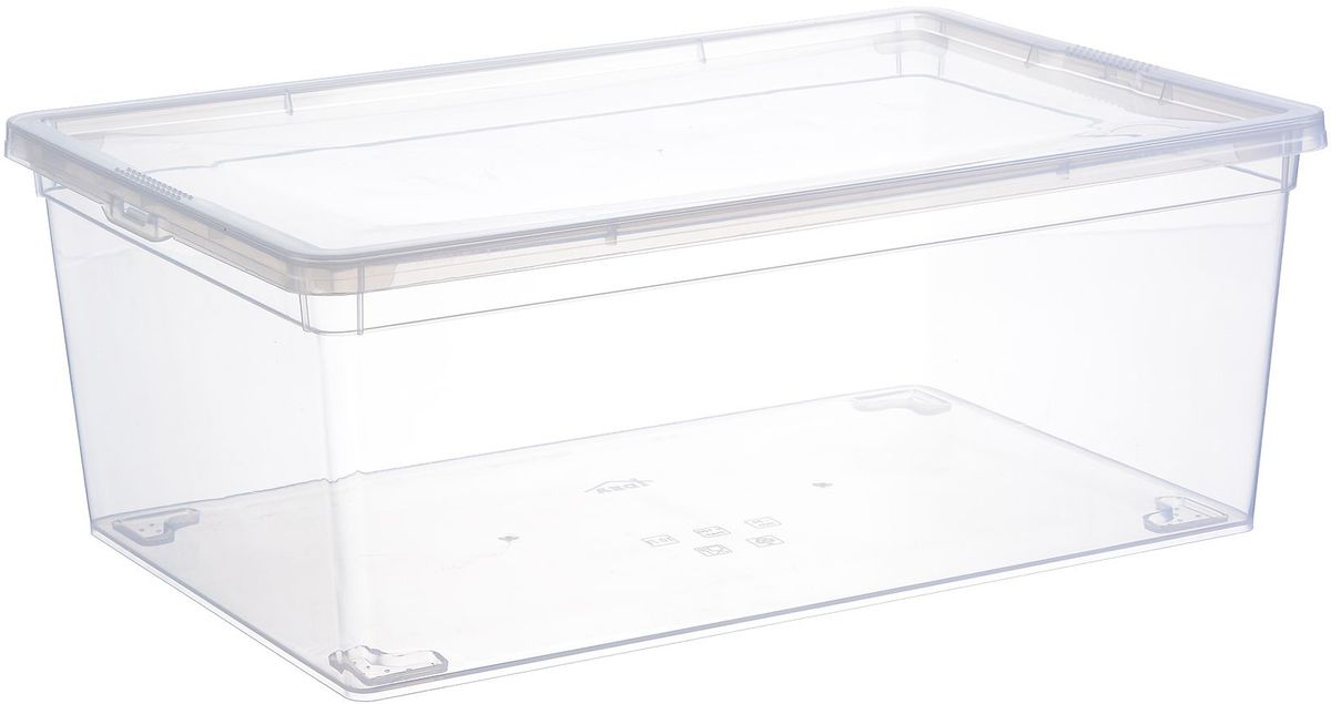 Ящик для хранения Idea, цвет: прозрачный, 10 л. М 2352S03301004 Ящик для хранения Idea, цвет: прозрачный, 10 л. М 2352S03301004Ящик Idea, выполненный из прочного прозрачного пластика, предназначен для хранения пищевых продуктов. Вместительный ящик закрывается при помощи крышки. Размер ящика: 25 х 37 х 14 см.Объём: 10 л.