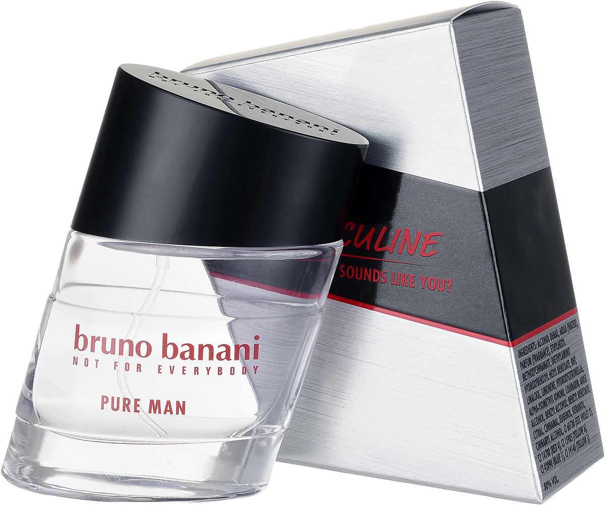 Bruno Banani Pure Man Туалетная вода 30 мл0730870139066 Bruno Banani Pure Man Туалетная вода 30 мл0730870139066PURE MAN наделяет мужчин спортивным шармом. Бодрящий микс пряного аниса и кардамона в сочетании с аккордами свежих фруктов раскрывает авантюрную душу спортивного героя. Взрыв энергии воспламеняется в сердце, где изысканное сочетание цикламена и жасмина окутывает огненный темперамент кедра. Разворачивается увлекательная игра свежих, но в то же время стойких оттенков. Чистый мужественный аккорд ветивера, мускуса и янтарных нот в базе гарантирует, что PURE MAN держит всё под контролем.