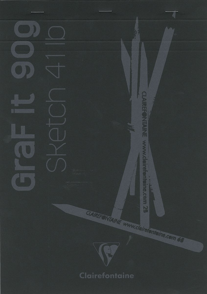 Блокнот Clairefontaine Graf It, для сухих техник, с перфорацией, цвет: черный, формат A4, 80 листов72523WD Блокнот Clairefontaine Graf It, для сухих техник, с перфорацией, цвет: черный, формат A4, 80 листов72523WDОригинальный блокнот Clairefontaine идеально подойдет для памятных записей, любимых стихов, рисунков и многого другого. Плотная обложкапредохраняет листы от порчи изамятия. Такой блокнот станет забавным и практичным подарком - он не затеряется среди бумаг, и долгое время будет вызывать улыбку окружающих.