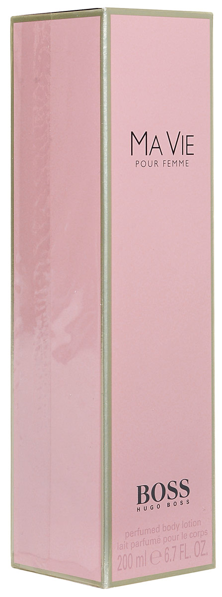 Hugo Boss Ma Vie Лосьон для тела 200 мл0737052802893 Hugo Boss Ma Vie Лосьон для тела 200 мл0737052802893BOSS MA VIE Pour Femme вдохновлен независимым характером женщины, которая берет паузу, чтобы насладиться простыми радостями жизни: прогулкой на закате, лучами солнца на коже, ароматом цветов. Эти мгновения, когда начинаешь ценить настоящее, BOSS MA VIE Pour Femme поможет наполнить пленительной осязаемой женственностью и уверенностью в себе. Уникальный, свежий, соблазнительный и чарующий аромат и его композиция заставляют научиться ценить свою жизнь, дорожить и наслаждаться каждой минутой. Ноты: букет из розовых бутонов, кедровое дерево, цветок кактуса. Стиль: соблазнительный, свежий, уникальный, чарующий. Аромат: цветочно-фруктовый.
