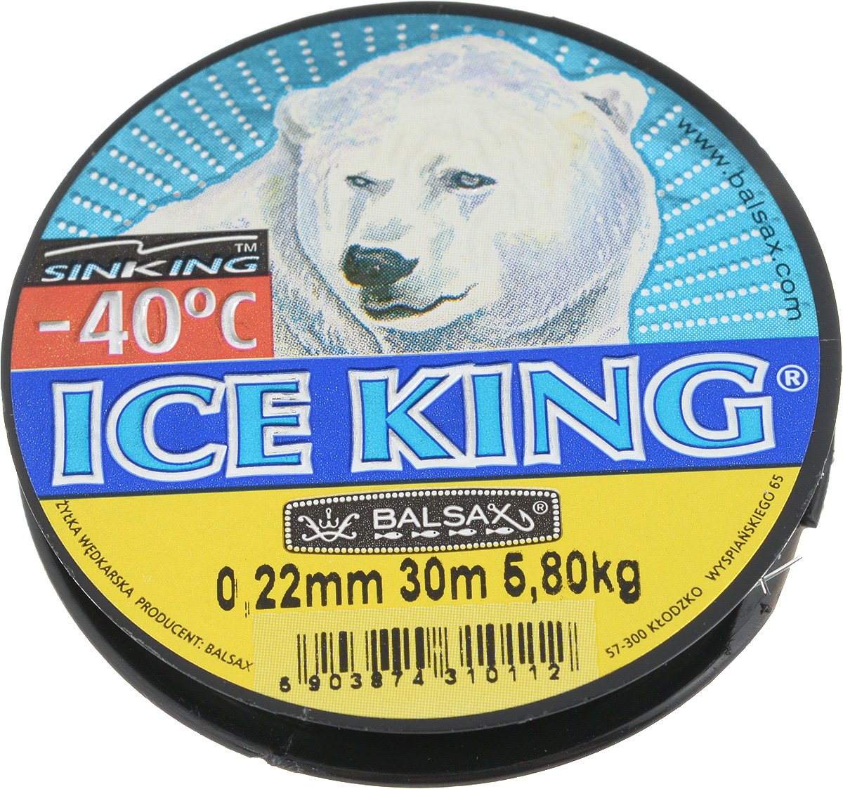 Леска зимняя Balsax Ice King, 30 м, 0,22 мм, 5,8 кгКальсоны Verticale POLAR Леска зимняя Balsax Ice King, 30 м, 0,22 мм, 5,8 кгКальсоны Verticale POLARЛеска Balsax Ice King изготовлена из 100% нейлона и очень хорошо выдерживает низкие температуры. Даже в самом холодном климате, при температуре вплоть до -40°C, она сохраняет свои свойства практически без изменений, в то время как традиционные лески становятся менее эластичными и теряют прочность.Поверхность лески обработана таким образом, что она не обмерзает и отлично подходит для подледного лова. Прочна в местах вязки узлов даже при минимальном диаметре.