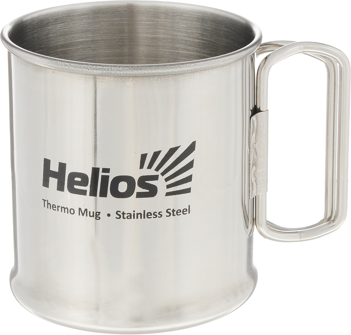 Термокружка Helios HS TK-014, 300 мл203-800 синий Термокружка Helios HS TK-014, 300 мл203-800 синийТермокружка Helios HS TK-014 предназначена специально для горячих и холодных напитков. Она изготовлена из высококачественной нержавеющей стали. Благодаря складным ручкам кружка занимает минимум места в рюкзаке. Такая кружка прекрасно сохраняет свою целостность и первозданный вид даже при многократном использовании. Диаметр кружки (по верхнему краю): 7 см. Высота кружки: 8 см.