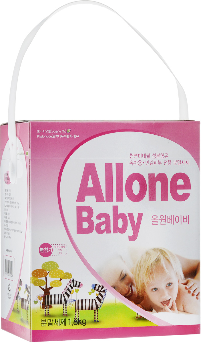 Стиральный порошок С&E Allone Baby, для детского белья, 1,8 кг40228 Стиральный порошок С&E Allone Baby, для детского белья, 1,8 кг40228Сильноконцентрированный стиральный порошок для детского белья С&E Allone Baby применяется для стирки хлопчатобумажных, льняных и синтетических тканей. Прекрасно отстирывает как белую, так и темную или цветную одежду. Удаляет различные виды загрязнений за счет входящих в состав кальцинированной и пищевой соды. Аромамасла в составе порошка содержат природные минералы, которые усиливают свойства стирального порошка и уменьшают пенообразование. Благодаря содержанию масла бурачника (Borage Oil) и натуральных антибактериальных компонентов (фитонцидов), порошок не раздражает нежную детскую кожу (могут пользоваться люди с чувствительной кожей). Производитель позаботился о детской нежной коже и окружающей среде, поэтому при производстве данного порошка не применялись летучие вещества, фосфаты, антисептики, хлориды и отбеливатели. Порошок не содержит анионы ПАВ, которые способствуют развитию дерматита. Стиральный порошок полностью и без...