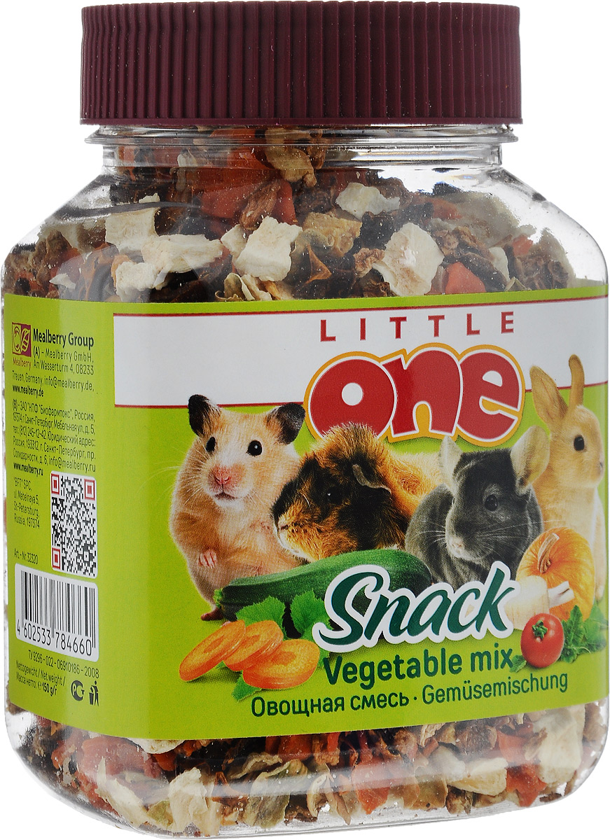 Лакомство для грызунов Little One Овощная смесь, 150 г57466 Лакомство для грызунов Little One Овощная смесь, 150 г57466Лакомство для грызунов Little One Овощная смесь — это полезная и вкусная добавка к основному рациону грызунов и кроликов. Смесь, состоящая из пяти видов сушеных овощей, поможет разнообразить питание зверьков, а также послужит источником витаминов и других полезных веществ. Товар сертифицирован.