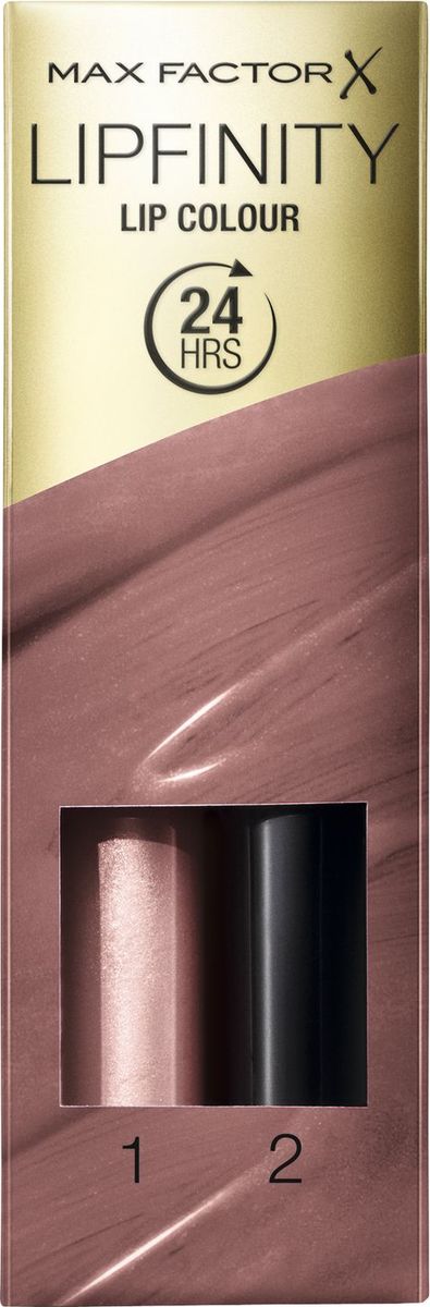 Max Factor Стойкая Губная Помада И Увлажняющий Блеск Lipfinity Essential 350 тон 2,3 мл81435703 Max Factor Стойкая Губная Помада И Увлажняющий Блеск Lipfinity Essential 350 тон 2,3 мл81435703Max Factor стойкая губная помада и увлажняющий блеск Lipfinity — оригинальная, обновленная стойкая губная помада с двухступенчатым нанесением для привлекательных губ на весь день. Оставляет впечатление надолго. Lipfinity: чувственные, модные оттенки, которые держатся весь день. Будь в центре внимания благодаря насыщенному цвету, который остается на губах до 24 часов. Формула Блеск для губ и бальзам создают великолепный цвет и придают блеск, которые держатся до 24 часов. Новый аппликатор для яркого, насыщенного цвета, который сохраняется на губах весь день.