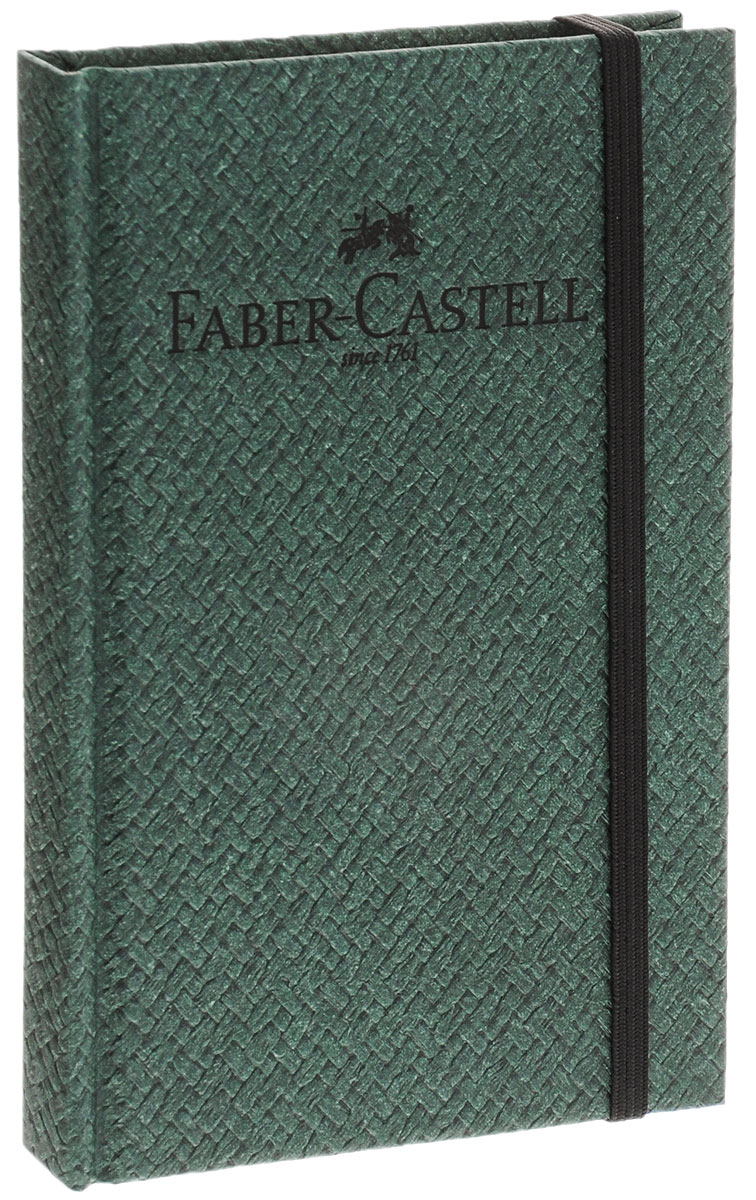 Faber-Castell Блокнот Бамбук 50 листов в линейку цвет темно-зеленый400802 Faber-Castell Блокнот Бамбук 50 листов в линейку цвет темно-зеленый400802Блокнот Faber-Castell Бамбук - незаменимый атрибут современного человека, необходимый для рабочих и повседневных записей в офисе и дома. Обложка блокнота выполнена из картона и оформлена надписью бренда. Внутренний блок состоит из 50 листов бумаги. Стандартная линовка в серую линейку без полей. Листы блокнота надежно сшиты. Блокнот фиксируется при помощи резинки, имеет ляссе.