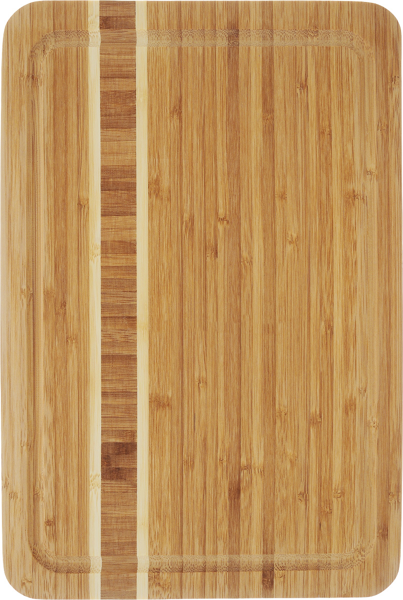 Доска разделочная Termico, 33 x 23 x 1,8 см220739 Доска разделочная Termico, 33 x 23 x 1,8 см220739Разделочная доска Termico выполнена из 100% натурального бамбука. Прочная, долговечная доска не боится воды и не впитывает запахи. Легко моется, бережно относится к лезвию ножа. По краям доска оснащена бортиком для стока жидкости. Такая доска понравится любой хозяйке и будет отличной помощницей на кухне.