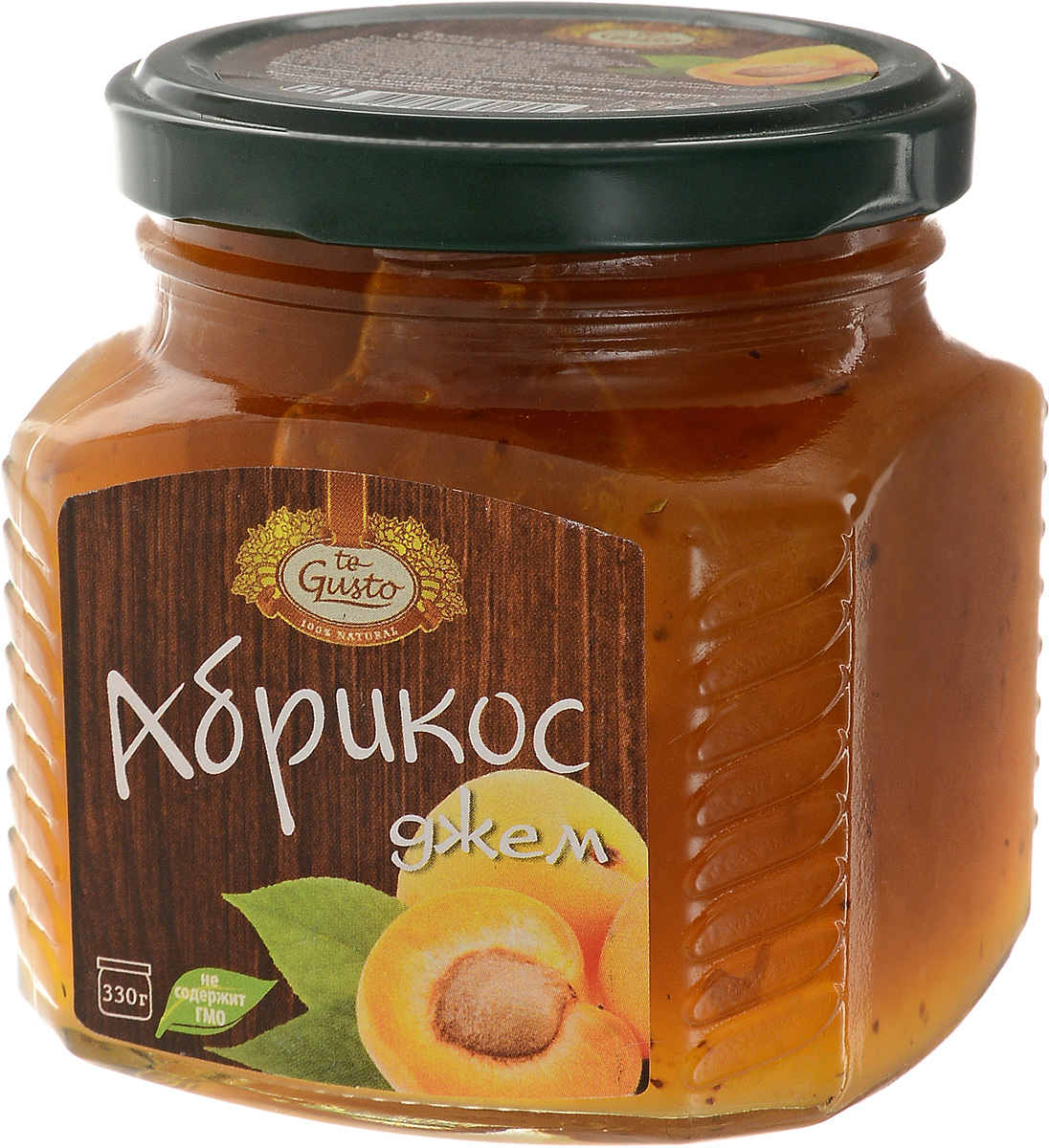 te Gusto Джем из абрикосов, 330 г4657155301290 te Gusto Джем из абрикосов, 330 г4657155301290Ароматный джем te Gusto сварен из абрикосов, имеет желеобразную консистенцию с крупными кусочками фруктов. Для приготовления используются только свежие, тщательно отобранные плоды, созревшие в экологически чистых местах. Продукт не содержит ГМО. Абрикос, входящий в состав джема очень полезен для организма, так как содержит большое количество витаминов, таких как А, В, С, Е, Р, РР , а также микро- и макроэлементов, среди которых фосфор, калий, магний, натрий, железо и йод. Абрикосы способствуют пищеварению, выводят из кишечника шлаки, улучшают работу сердечно-сосудистой системы, укрепляют иммунитет, помогают больным астмой, аритмией, ишемической болезни сердца. Уважаемые клиенты! Обращаем ваше внимание, что полный перечень состава продукта представлен на дополнительном изображении.