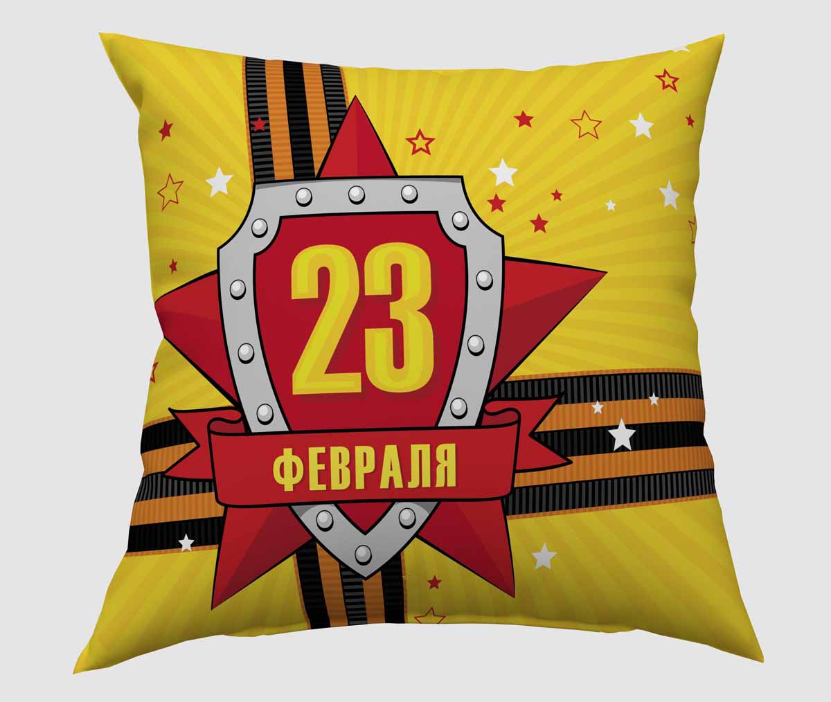 Подушка декоративная Сирень Георгиевская лента, 40 х 40 см01786-ПШ-ГБ-012 Подушка декоративная Сирень Георгиевская лента, 40 х 40 см01786-ПШ-ГБ-012Фотоподушка с ярким и стильным двусторонним принтом сможет не только украсить ваш интерьер, но и станет оригинальным подарком для друзей и близких. Подушка декоративная, цельная, размер 40*40см (+/-2 см), материал подушки габардин, наполнитель холлофайбер. Принт двухсторонний. Стирать при 30С, не отбеливать. Цвет изделия может немного отличаться от представленного на фото.