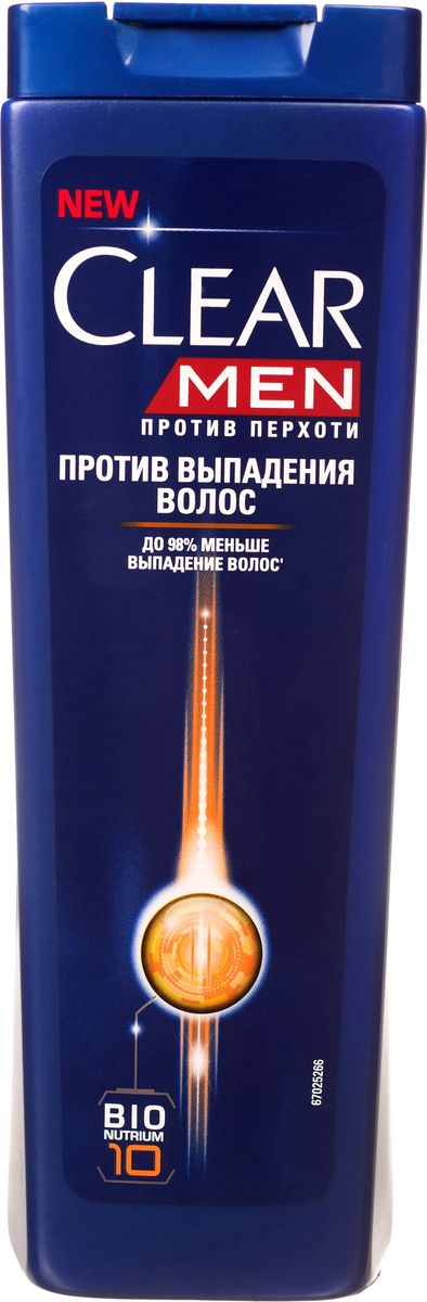 Clear Men Шампунь против перхоти Против выпадения волос 400 мл0517502911 Clear Men Шампунь против перхоти Против выпадения волос 400 мл0517502911Созданный специально для мужчин, Шампунь Против выпадения волос с технологией укрепления на основе женьшеня помогает укрепить волосы, придать им более густой вид от корней до кончиков. Комплекс Nutrium 10, входящий в состав шампуня — это насыщенная смесь 10 питательных веществ и растительных активных компонентов. При регулярном применении он активирует естественный защитный слой против перхоти кожи головы, позволяя вам гарантированно защищаться от перхоти.