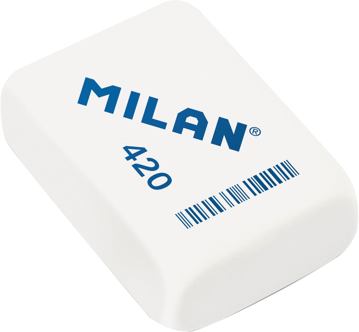 Milan Ластик 420 цвет белый72523WD Milan Ластик 420 цвет белый72523WDПоликомпонентный ластик Milan традиционной формы имеет высокую абсорбцию и великолепную структуру.