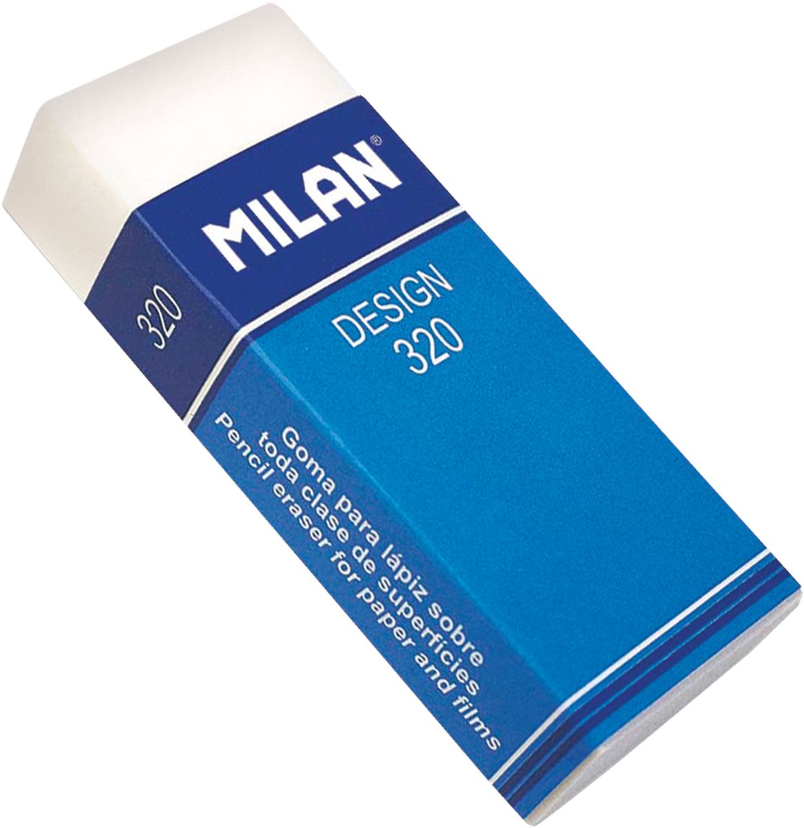 Milan Ластик Design 320 прямоугольныйCPM320 Milan Ластик Design 320 прямоугольныйCPM320Ластик Milan Design 320 - это синтетический ластик широкого спектра применения в области дизайна и графики, конструкторских работ, архитектурных проектов. Картонный держатель, высокие функциональные свойства.