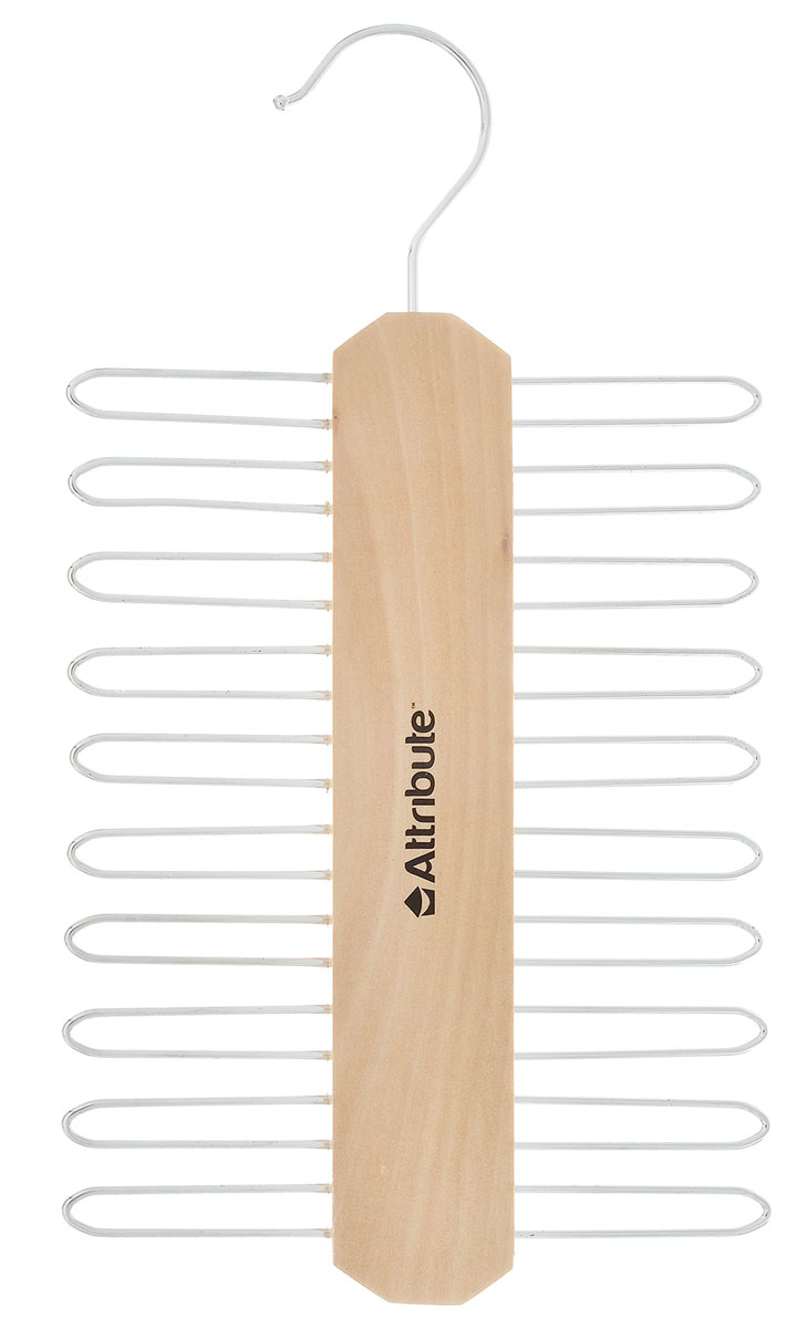 Вешалка для галстуков Attribute Hanger Classic, цвет: бежевый, 17 х 29,5 смUP210DF Вешалка для галстуков Attribute Hanger Classic, цвет: бежевый, 17 х 29,5 смUP210DFВешалка для галстуков Attribute Hanger Classic выполнена из металла и дерева. Удобная вешалка позволит компактно и аккуратно хранить галстуки и другие аксессуары. Длина вешалки: 17 см. Высота вешалки: 29,5 см.