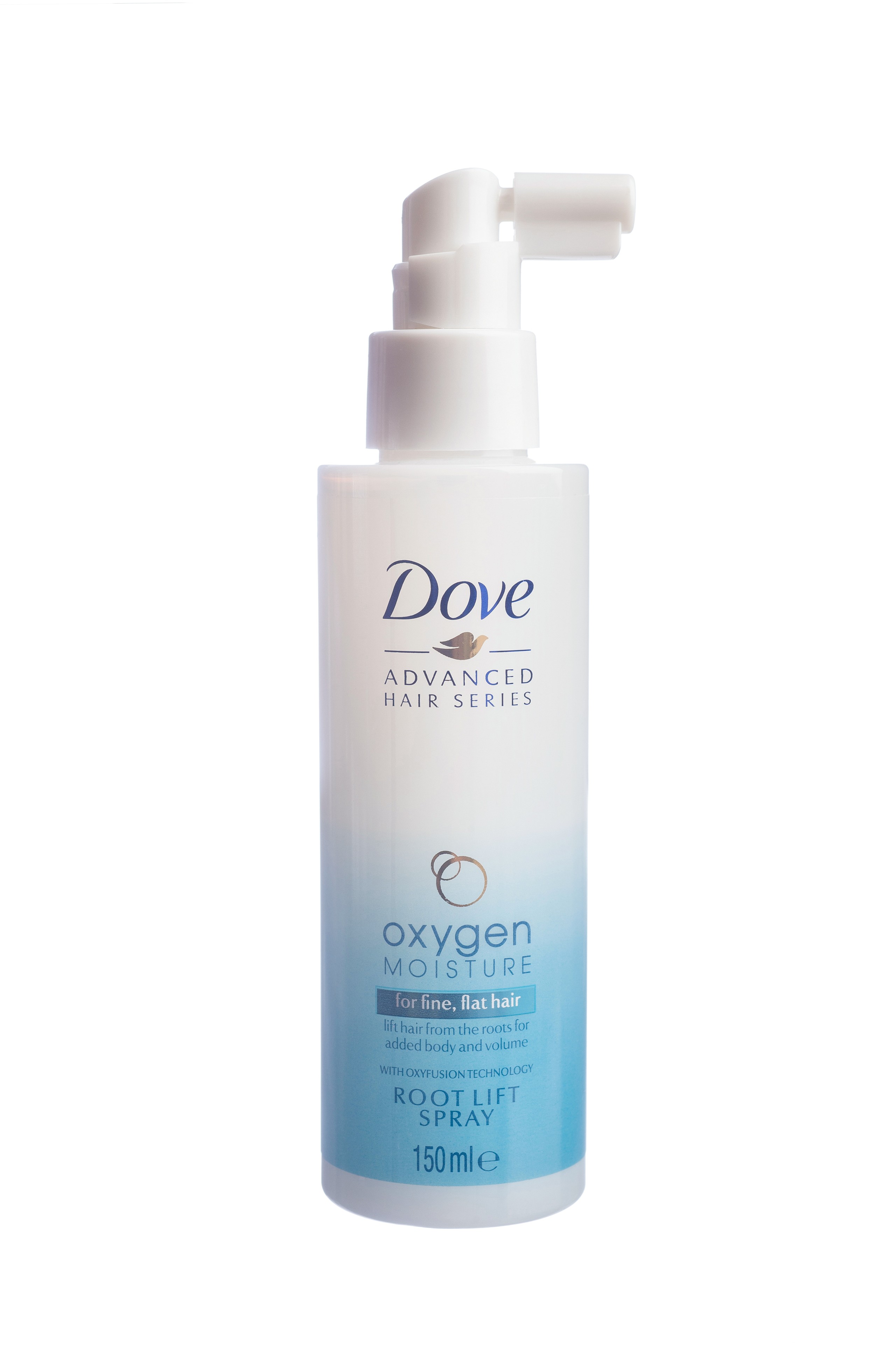 Dove Advanced Hair Series Спрей для волос Легкость кислорода 150 мл67040179 Dove Advanced Hair Series Спрей для волос Легкость кислорода 150 мл67040179Линия Dove Легкость кислорода создана специально для ухода за тонкими безжизненными волосами. Теперь не нужно выбирать между глубоким питанием и естественным объемом волос. Уникальная* линия Dove Легкость кислорода с технологией Oxyfusion содержит ультралегкие питающие компоненты, которые мгновенно проникают в структуру волоса, помогая восполнять влагу внутри него, одновременно придавая до 95% дополнительного объема от корней до кончиков**. Спрей для прикорневого объема Dove легкость кислорода действует именно там, где волосы быстро теряют свой объем - у корней. Он приподнимает волосы, придавая им дополнительный объем и форму. Вдохните жизнь в поврежденные волосы вместе с Dove Легкость кислорода! * В линейке Unilever. **Инструментальный тест по сравнению с волосами до мытья