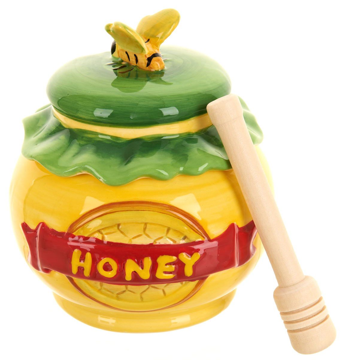 Медовница ENS Group Honey, с ложкой, 280 мл1290365 Медовница ENS Group Honey, с ложкой, 280 мл1290365Медовница Honey изготовлена из высококачественной керамики. Изделие оформлено изысканным рисунком.