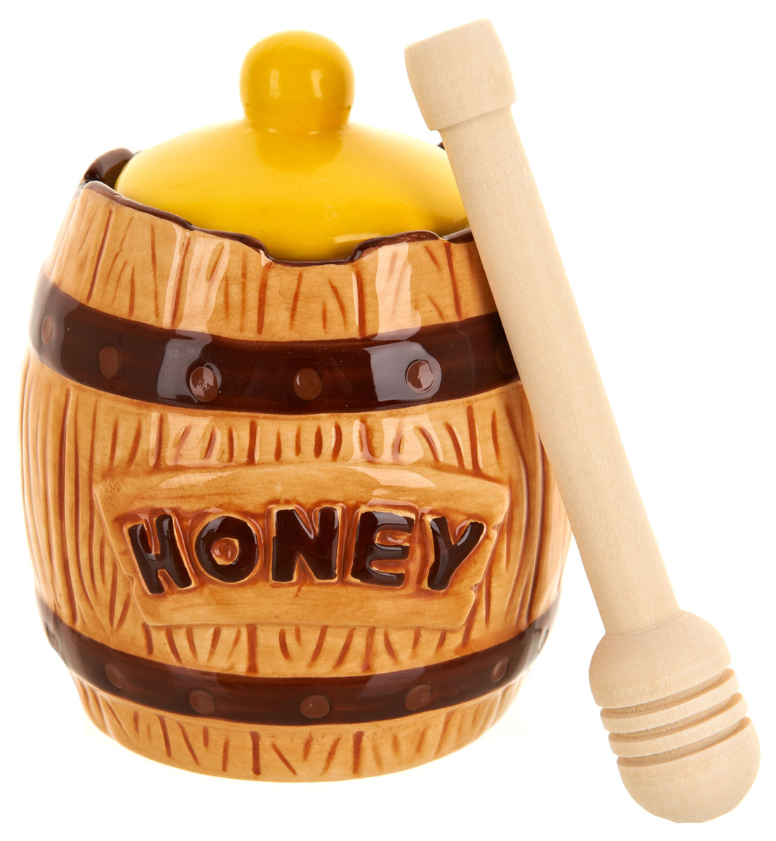 Медовница ENS Group Honey, с ложкой, 300 мл1290368 Медовница ENS Group Honey, с ложкой, 300 мл1290368Медовница Honey изготовлена из высококачественной керамики. Изделие оформлено изысканным рисунком.