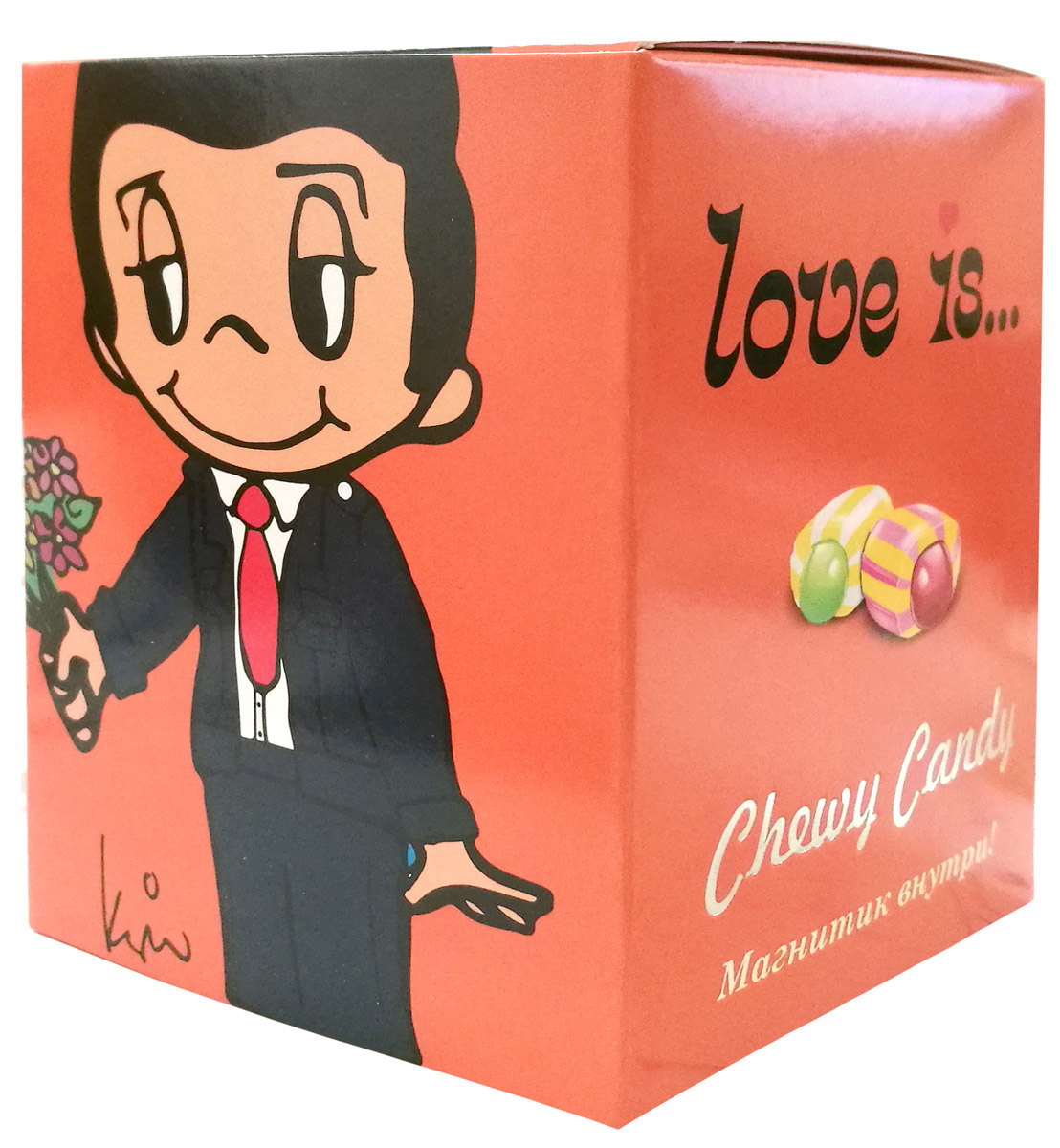 Love is Жевательные конфеты с жидким центром, 125 г70295_дыня, ананас, арбуз, тропик Love is Жевательные конфеты с жидким центром, 125 г70295_дыня, ананас, арбуз, тропикБольше сюрпризов от Love is! Жевательные конфеты Love Is ассорти - это жевательные конфеты с жидким центром. Дыня, ананас и арбуз-тропик - яркие вкусы для любимых. Внутри каждой обертки факты и высказывания о любви. А самое необычное мы приготовили на дне упаковки. Магнит с предсказанием в каждой коробочке! Вся серия - это 46 магнитиков. Уважаемые клиенты! Обращаем ваше внимание, что полный перечень состава продукта представлен на дополнительном изображении. Упаковка может иметь несколько видов дизайна. Поставка осуществляется в зависимости от наличия на складе.