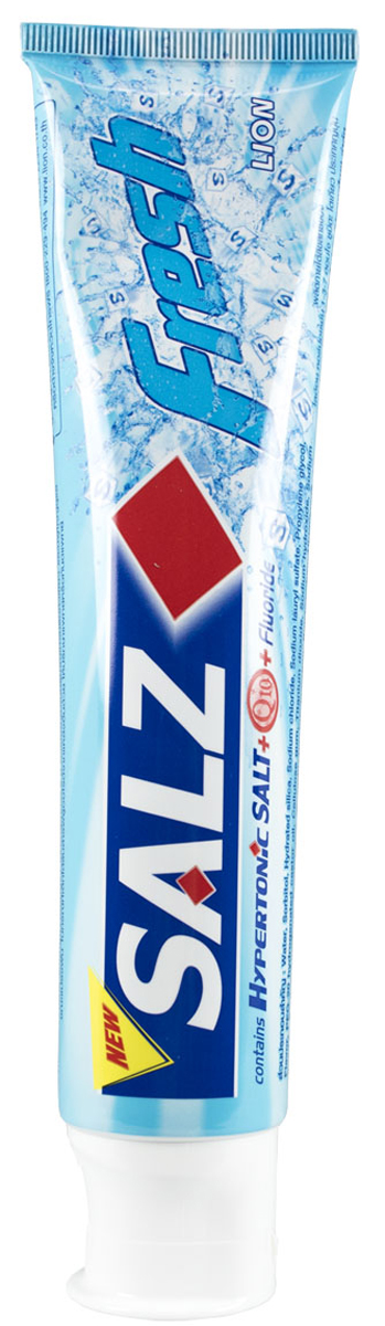 LionThailand Salz Fresh Паста зубная, 160 гр008960 LionThailand Salz Fresh Паста зубная, 160 гр008960Инновационная формула зубной пасты «All Protection» обеспечивает комплексную защиту и уход за полостью рта. Зубная паста Salz содержит несколько активных компонентов: гипертоническую соль, коэнзим Q10 и фтор для защиты полости рта и устранения неприятного запаха. Прекрасно освежает дыхание. Обладает свежим ароматом зеленой мяты. -Концентрированное содержание гипертонической соли укрепляет десна и уменьшает количество бактерий, которые являются причиной появления неприятного запаха изо рта. -Коэнзим Q10, являясь антиоксидантом, надежно защищает полость рта и десна. -Фтор предупреждает развитие кариеса и улучшает состояние зубной эмали. Способ применения: чистить зубы не менее 3х минут, последовательно обрабатывая наружные, жевательные и внутренние поверхности всех зубов. Меры предосторожности: хранить в недоступном для детей месте. Способ хранения: хранить в прохладном сухом месте. Состав: вода, сорбитол, гидратированный диоксид кремния, лаурилсульфат натрия, пропилен гликоль,...