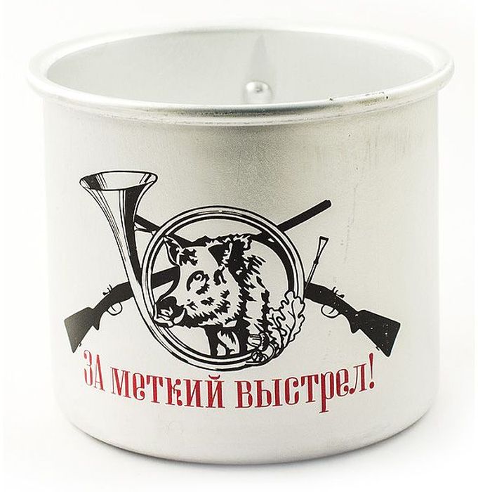 Кружка Эврика За меткий выстрел. Кабан, 500 млVT-1520(SR) Кружка Эврика За меткий выстрел. Кабан, 500 млVT-1520(SR)Оригинальная кружка Эврика За меткий выстрел. Кабан выполнена из алюминия и исполнена в охотничьей тематике.Изделие упаковано в коробку из крафт-картона особой формы с окошком.Кружка сочетает в себе оригинальный дизайн ифункциональность.Размеры кружки: 13 х 10 х 8 см.Объем кружки: 500 мл.