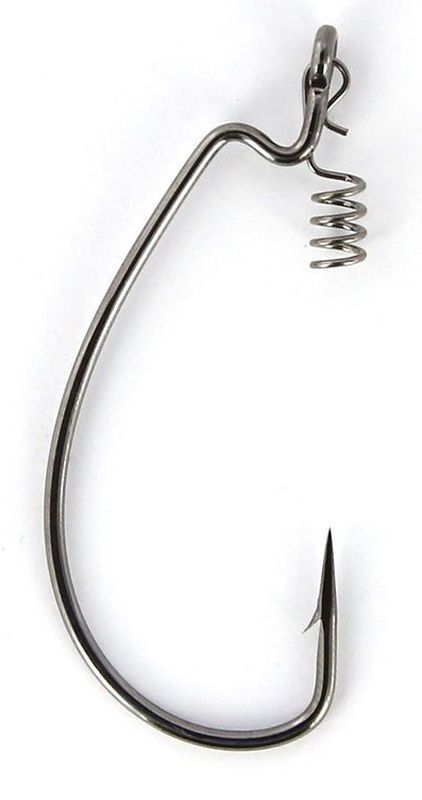 Крючки офсетные Yoshi Onyx Offset Hook Magna Big Eye, HD 2/0, с пружинкой, 5 шт96270 Крючки офсетные Yoshi Onyx Offset Hook Magna Big Eye, HD 2/0, с пружинкой, 5 шт96270Офсетные кованные крючки Yoshi Onyx Offset Hook Magna Big Eye с химической заточкой выполнены из высококачественной стали. Но острота и прочность это не главные их достоинства. Во-первых, крючки спроектированы с увеличенным ушком, благодаря чему, теперь не придется тщательно выбирать для них разборный груз. Даже самая толстая проволока любой чебурашки с легкостью пройдет в ушко. Это обеспечит подвижность и легкость шарнирного монтажа. А во-вторых, производитель положил в упаковку еще и волшебный бонус - пружинки для монтажа силиконовых приманок. Пружинки нужны для того, чтобы при поклевках приманка, как это частенько бывает не измочаливалась и не рвалась. Наши эксперты заметили, что при монтаже силикона на пружину, приманка живет в несколько раз дольше, чем при ее классическом монтаже на офсетный крючок.