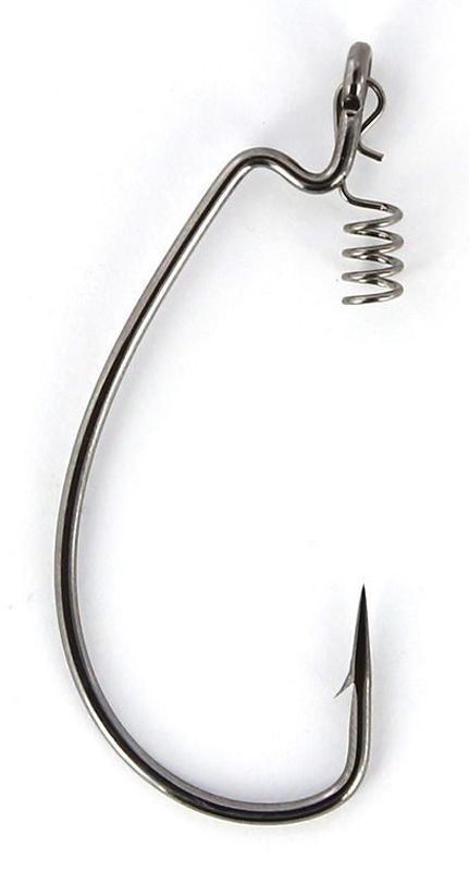 Крючки офсетные Yoshi Onyx Offset Hook Magna Big Eye, HD 7/0, с пружинкой, 5 шт97436 Крючки офсетные Yoshi Onyx Offset Hook Magna Big Eye, HD 7/0, с пружинкой, 5 шт97436Офсетные кованные крючки Yoshi Onyx Offset Hook Magna Big Eye с химической заточкой выполнены из высококачественной стали. Но острота и прочность это не главные их достоинства. Во-первых, крючки спроектированы с увеличенным ушком, благодаря чему, теперь не придется тщательно выбирать для них разборный груз. Даже самая толстая проволока любой чебурашки с легкостью пройдет в ушко. Это обеспечит подвижность и легкость шарнирного монтажа. А во-вторых, производитель положил в упаковку еще и волшебный бонус - пружинки для монтажа силиконовых приманок. Пружинки нужны для того, чтобы при поклевках приманка, как это частенько бывает не измочаливалась и не рвалась. Наши эксперты заметили, что при монтаже силикона на пружину, приманка живет в несколько раз дольше, чем при ее классическом монтаже на офсетный крючок.