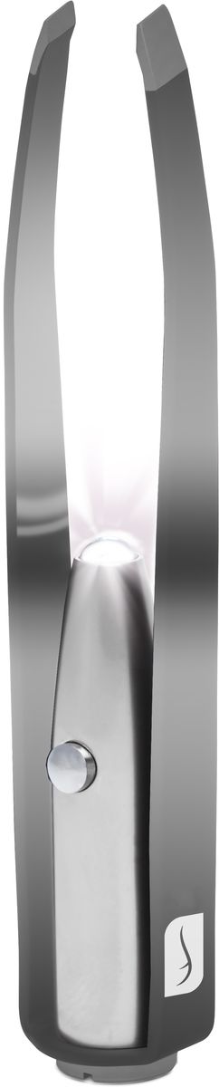 Flo Маникюрные щипцы Led Illuminating Tweezers, с LED-фонариком, цвет: черныйFP-810-601B Flo Маникюрные щипцы Led Illuminating Tweezers, с LED-фонариком, цвет: черныйFP-810-601BИзготовлено из прочной нержавеющей стали. В пинцет встроена яркая светодиодная лампа. Можно провозить в ручной клади. Способ применения: Снимите защитный пластик на кнопке используйте фонарик для подсвечивания самых тонких волосков. Состав: Аллюминий, сталь, светодиодная лампа.
