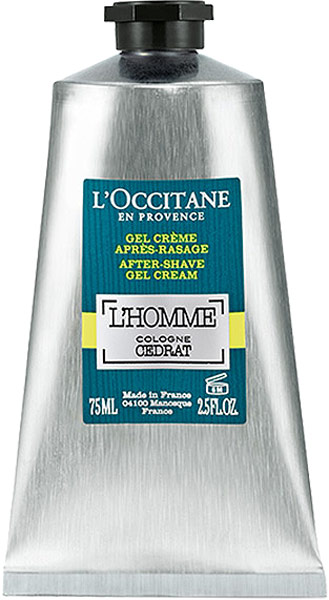 LOccitane Бальзам после бритья Акватический Цедрат 75 мл434598 LOccitane Бальзам после бритья Акватический Цедрат 75 мл434598Свежий, бодрящий гель-крем мгновенно впитывается в кожу, не оставляя жирных следов. Эта многофункциональная формула увлажняет, тонизирует и смягчает кожу, бережно устраняя раздражения и очищая поры. Продукты со свежей и легкой текстурой обладают множеством ценных свойств: они увлажняют, матируют и заряжают кожу энергией. LOccitane открывает для нас бодрящие свойства экстракта цитрона, стимулирующего обновление клеток кожи и восстанавливающего эпидермис. Экстракт цитрона лег в основу новой линии ухода за кожей для мужчин Цедрат.