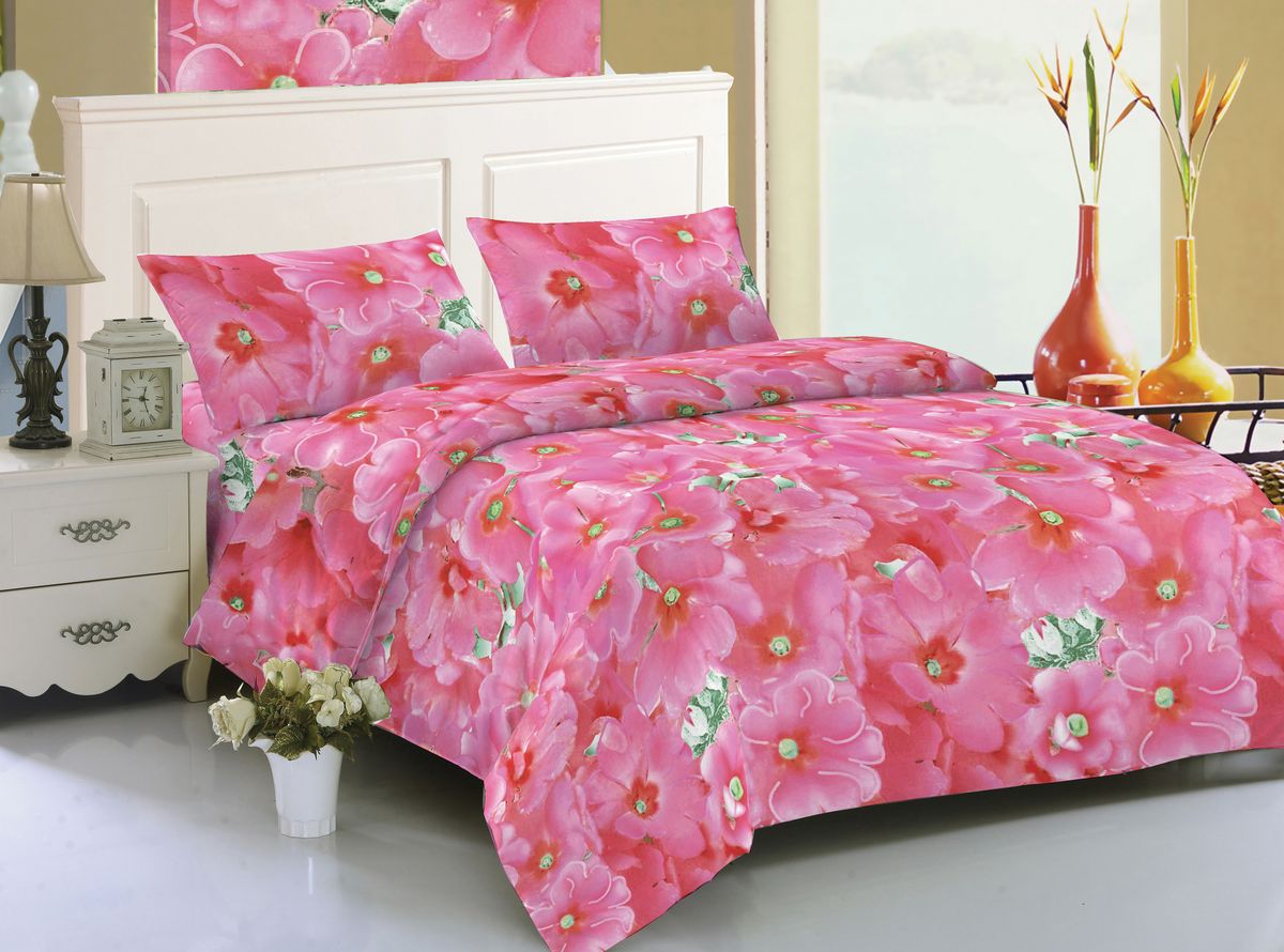 Комплект белья Amore Mio Isabella, 2-спальный, наволочки 70x70, цвет: розовый, зеленый82619 Комплект белья Amore Mio Isabella, 2-спальный, наволочки 70x70, цвет: розовый, зеленый82619Комплект постельного белья Amore Mio изготовлен из мако-сатина. Нано-инновации позволили открыть новую ткань, которая сочетает в себе широкий спектр отличных потребительских характеристик и невысокой стоимости. Легкая, плотная, мягкая ткань, приятна и обладает эффектом персиковой кожуры. Отлично стирается, гладится, быстро сохнет. Дисперсное крашение великолепно передает качество рисунков и необычайно устойчиво к истиранию. Комплект состоит из пододеяльника, простыни и двух наволочек.