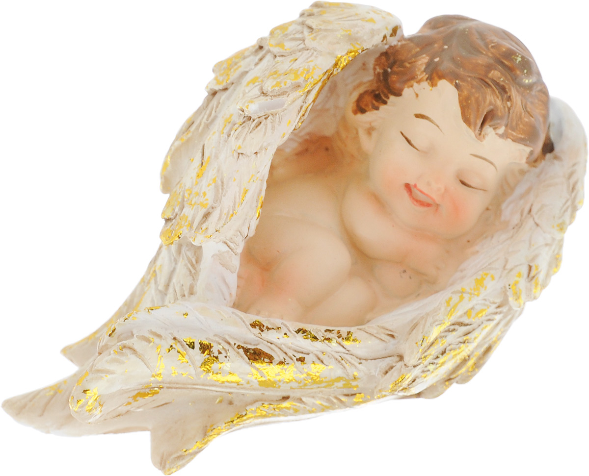 Фигурка декоративная Elan Gallery Спящий ангелочек, высота 4,5 см670132 Фигурка декоративная Elan Gallery Спящий ангелочек, высота 4,5 см670132Декоративная фигурка Elan Gallery Спящий ангелочек, изготовленная из полистоуна, станет необычным аксессуаром для вашего интерьера. Изделие непременно вызовет улыбку и поднимет настроение. Эта очаровательная вещь станет отличным подарком вашим друзьям и близким. Размер фигурки: 4,5 х 7,5 х 4,5 см.