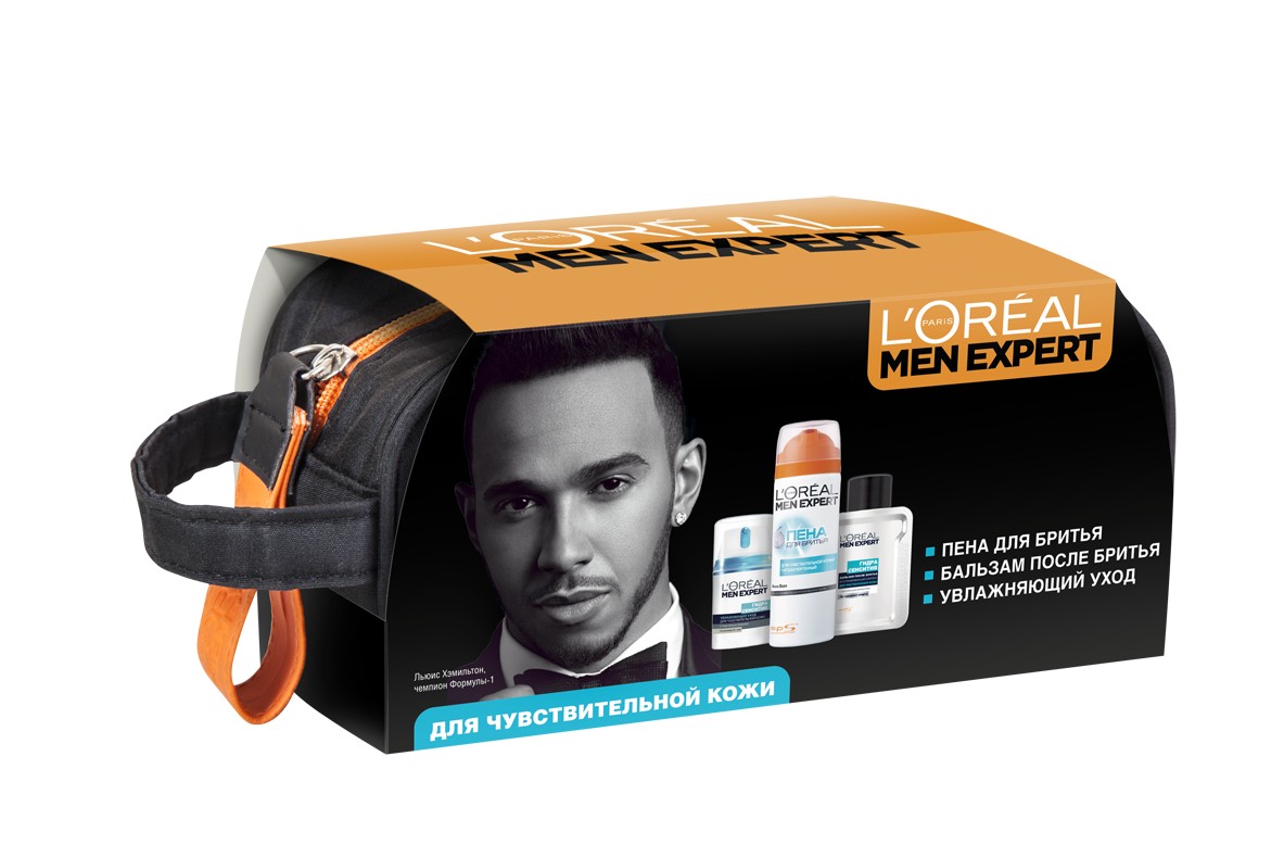 Набор LOreal Paris Men Expert Гидра Сенситив Пена для бритья, 200 мл (-50%) + Бальзам после бритья, 100 мл+ Увлажняющий уход для лица, 50 млперфорационные unisex Набор LOreal Paris Men Expert Гидра Сенситив Пена для бритья, 200 мл (-50%) + Бальзам после бритья, 100 мл+ Увлажняющий уход для лица, 50 млперфорационные unisexПодарочный набор для мужчин LOreal Paris Men Expert «Гидра Сенситив» сделает процесс бритья комфортным даже для чувствительной кожи. Скидка 50% на пену для бритья Гидра Сенситив. Пена для бритья, 200 млГипоаллергенная формула пены специально разработана для чувствительной кожи: она обогащена экстрактом Алоэ Вера, успокаивающим кожу и уменьшающим раздражение от бритья, защищает от жжения во время бритья. Не содержит спирта. Протестировано под дерматологическим контролем. Бальзам после бритья, 100 млОбогащенная укрепляющими минералами формула не содержит спирта и разработана специально для чувствительной кожи. Она помогает восстановить естественные защитные функции кожи и уберечь ее от агрессивных внешних воздействий.Увлажняющий уход для лица, 50 млБлагодаря формуле, обогащенной 4 укрепляющими минералами, поддерживает защитные функции чувствительной кожи и усиливает ее сопротивляемость вредным внешним воздействиям. Благодаря ультраувлажняющей текстуре уход надолго обеспечивает оптимальный уровень увлажнения. Свежий цвет лица, гладкая кожа, ультракомфорт.