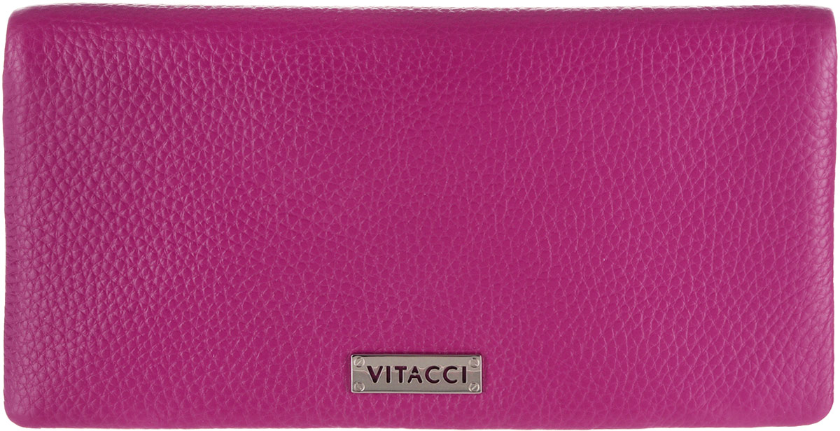 Кошелек женский Vitacci, цвет: розовый. HS142HS142 Кошелек женский Vitacci, цвет: розовый. HS142HS142Элегантный женский кошелек Vitacci выполнен из высококачественной натуральной кожи. Кошелек застегивается на клапан с кнопкой и имеет три отделения для купюр. Внутри также располагаются двенадцать накладных открытых кармашков для карт, один из которых дополнен прозрачной вставкой, и прорезной карман на застежке-молнии. Кошелек дополнен отделением для мелочи на молнии, которое расположено на задней стенке. Практичность и уникальный стиль кошелька Vitacci подчеркнут вашу элегантность и превосходный вкус.