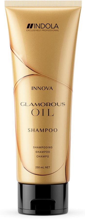 Indola Шампунь Чарующее сияние Glamorous Oil Shampoo 250 млFS-00897 Indola Шампунь Чарующее сияние Glamorous Oil Shampoo 250 млFS-00897Индола Шампунь Чарующее сияние. Деликатно очищает волосы и сокращает сечение кончиков. Микроэмульсионная формула с мельчайшими каплями арганового масла питает каждый волос, придавая непревзайденный блеск, гладкость и красоту. Подходит для ежедневного применения и всех типов волос. Рекомендуется использовать в комплексе с маской и; или маслом Indola Glamorous Oil .