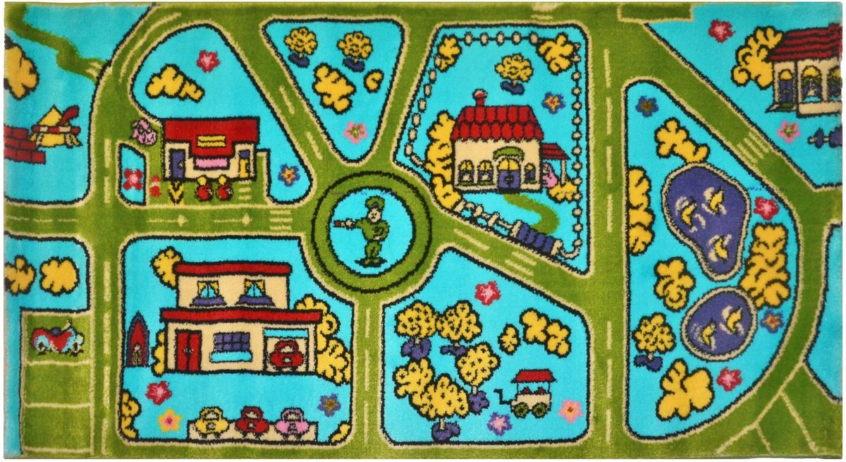 Ковер детский Kamalak Tekstil Городок, 80 х 150 смУКД-2059 Ковер детский Kamalak Tekstil Городок, 80 х 150 смУКД-2059Детский ковер Kamalak Tekstil изготовлен из высококачественного полипропилена. Полипропилен износостоек, нетоксичен, не впитывает влагу, не провоцирует аллергию. Структура волокна в полипропиленовых коврах гладкая, поэтому грязь не будет въедаться и скапливаться на ворсе. Практичный и износоустойчивый ворс не истирается и не накапливает статическое электричество. Ковер обладает хорошими показателями теплостойкости и шумоизоляции. Оригинальный рисунок позволит гармонично оформить интерьер детской комнаты. За счет невысокого ворса ковер легко чистить. При надлежащем уходе синтетический ковер прослужит долго, не утратив ни яркости узора, ни блеска ворса, ни упругости. Самый простой способ избавить изделие от грязи - пропылесосить его с обеих сторон (лицевой и изнаночной). Влажная уборка с применением шампуней и моющих средств не противопоказана. Хранить рекомендуется в свернутом рулоном виде.