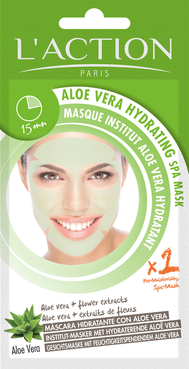 LactionSPA маска для лица с алоэ вера увлажняющая Aloe Vera Hydrating SPA Mask, 20 гFS-00897 LactionSPA маска для лица с алоэ вера увлажняющая Aloe Vera Hydrating SPA Mask, 20 гFS-00897Благодаря богатому содержанию успокаивающих растительных компонентов, таких как иван-чай и портулак, а также увлажняющим свойствам алоэ вера маска питает кожу и восстанавливает ее эластичность. Применение: нанесите маску на кожу и оставьте на 15 минут. Аккуратно снимите маску, остатки средства нежно вбейте в кожу подушечками пальцев. Позвольте маске впитаться полностью.