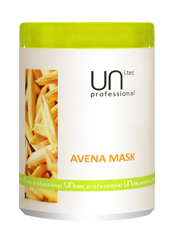 Uni.tec Маска для волос питательная Avena Mask, 1000 млU0003 Uni.tec Маска для волос питательная Avena Mask, 1000 млU0003Комплекс активных ингредиентов интенсивно питает и увлажняет волосы, восстанавливает естественный гидробаланс. Применение: Нанести на чистые, вымытые волосы легкими массирующими движениями по всей длине, распутать если нужно. Для усиления действия оставить на 3 минуты, тщательно смыть теплой водой.