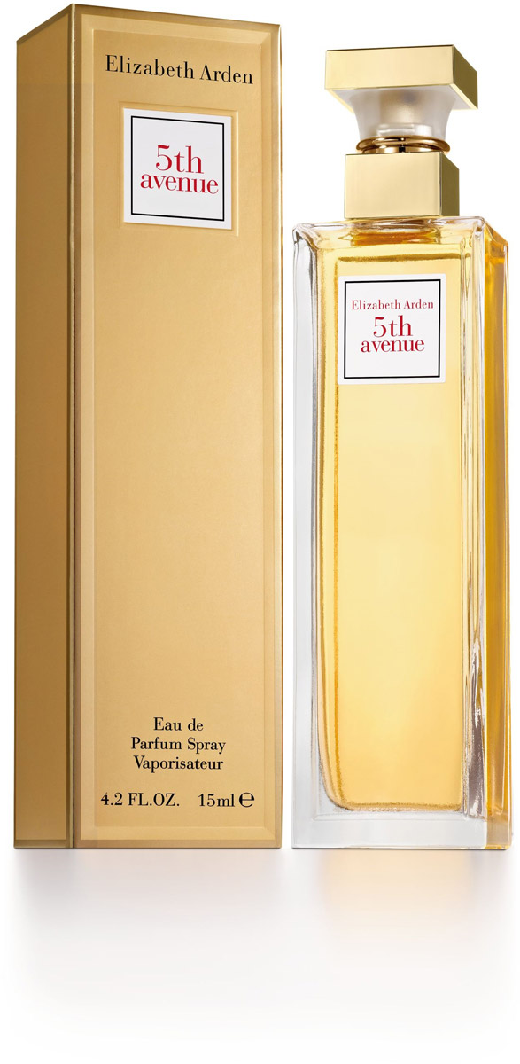 Elizabeth Arden 5th Avenue женская Парфюмерная вода, 15мл3911400EA Elizabeth Arden 5th Avenue женская Парфюмерная вода, 15мл3911400EAБархатный и строгий цветочный аромат 5th Avenue - это композиция для умных, успешных и элегантных женщин, которые обладают чувством стиля. В верхних нотах удачно сочетаются мандарин, сирень, липовый цвет, ландыш, покрытая росой магнолия и бергамот.
